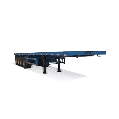CIMC 4 aksler 60tons Container Flatbed Trailer