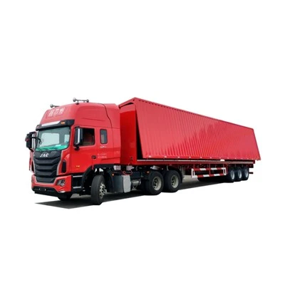 Double Hydraulic Wing Van Trailer